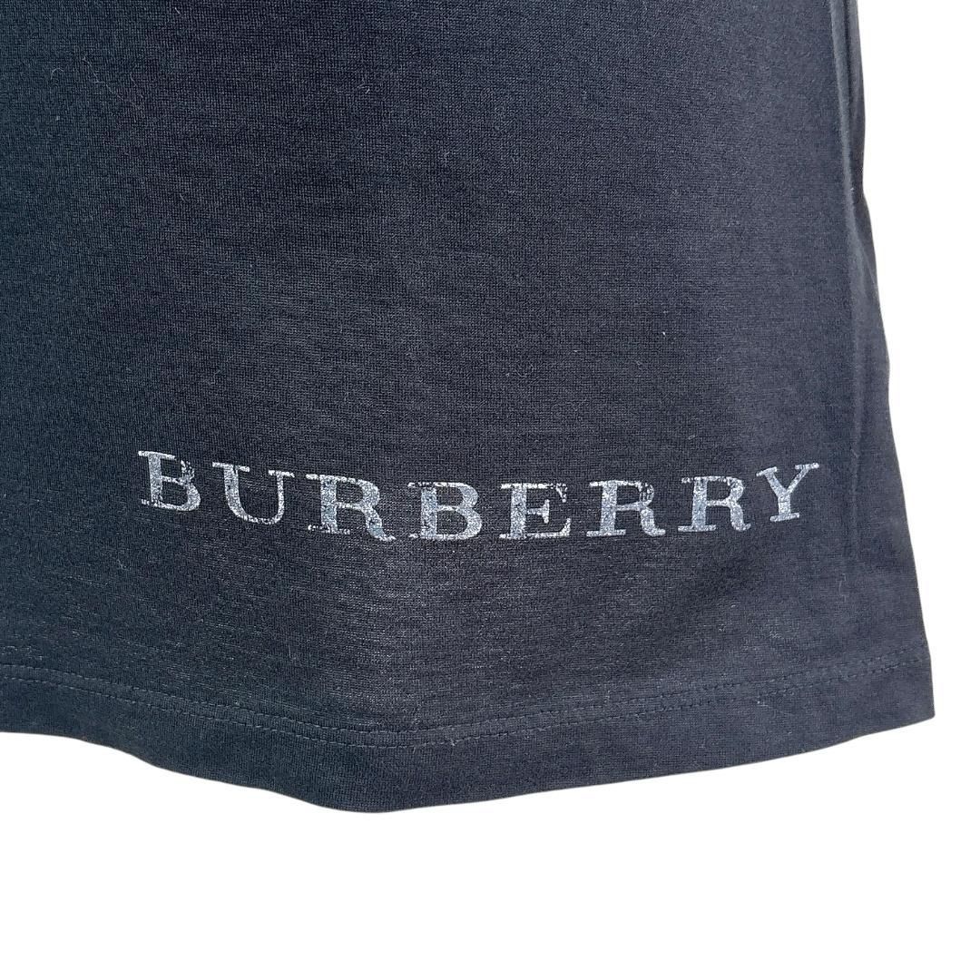  バーバリーロンドン 半袖カットソー 肩ベルト 2 裾ブランド名 プリント 半袖(Tシャツ) Tシャツ カットソー