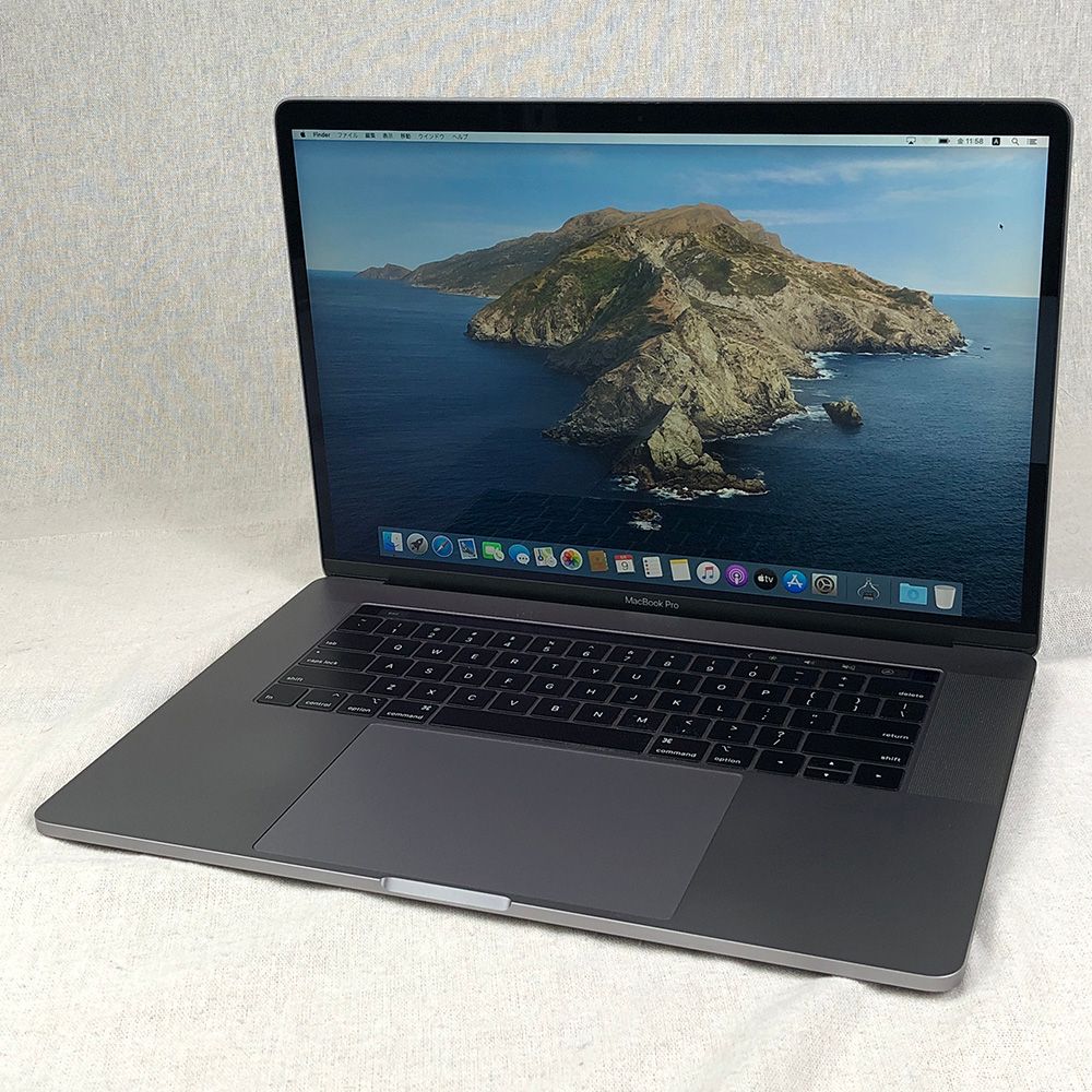 ◆ジャンク品 本体のみ◆Apple MacBook Pro 15インチ 2018 Radeon Pro 560X i9 32GB 1TB 画面表示色異常 他 A1990 EMC3215|LT-JUNK-250832 329050