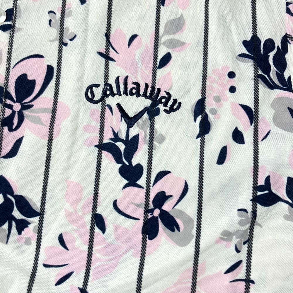 【極美品✨】キャロウェイ 幾何学模様 花柄　ゴルフウェア パンツ M Callaway キャロウェイ（CALLAWAY）（レディース）ゴルフウェア