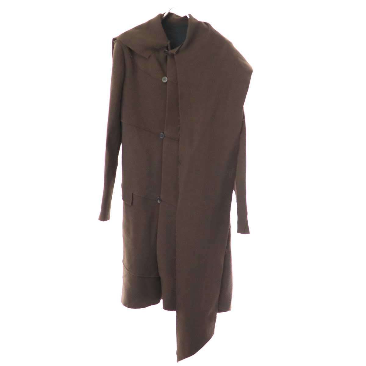 m.a+ エムエークロス ウールコート m.a＋ エムエークロス SPIRAL BODY UNLINED COAT ウール