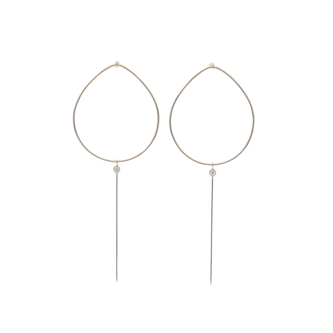 トーカティブ ダイヤモンド ピアス 0.04CT