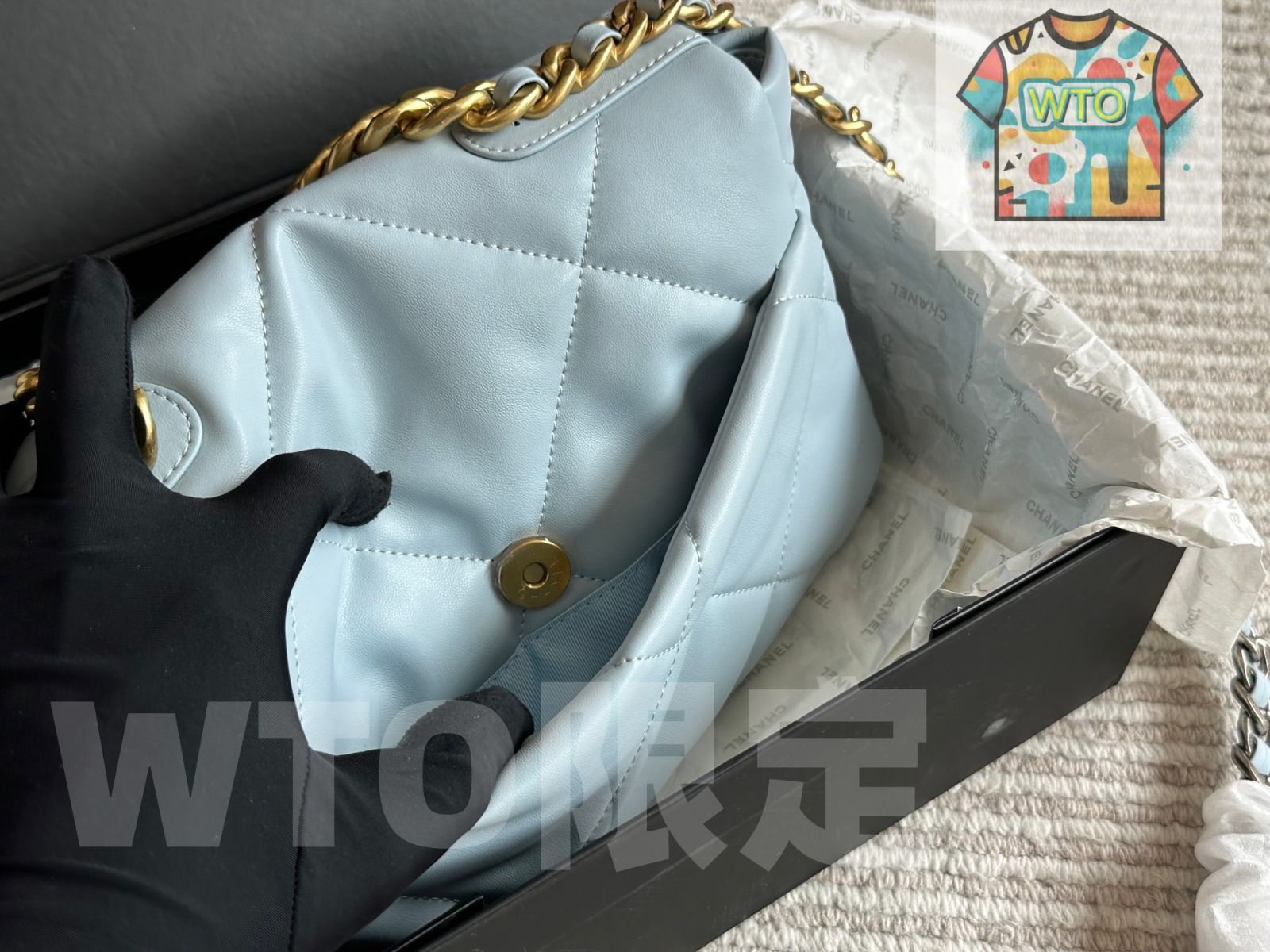 今日WTO】Chanel シャネル 19bag 質感が高く、推奨できる-WTO