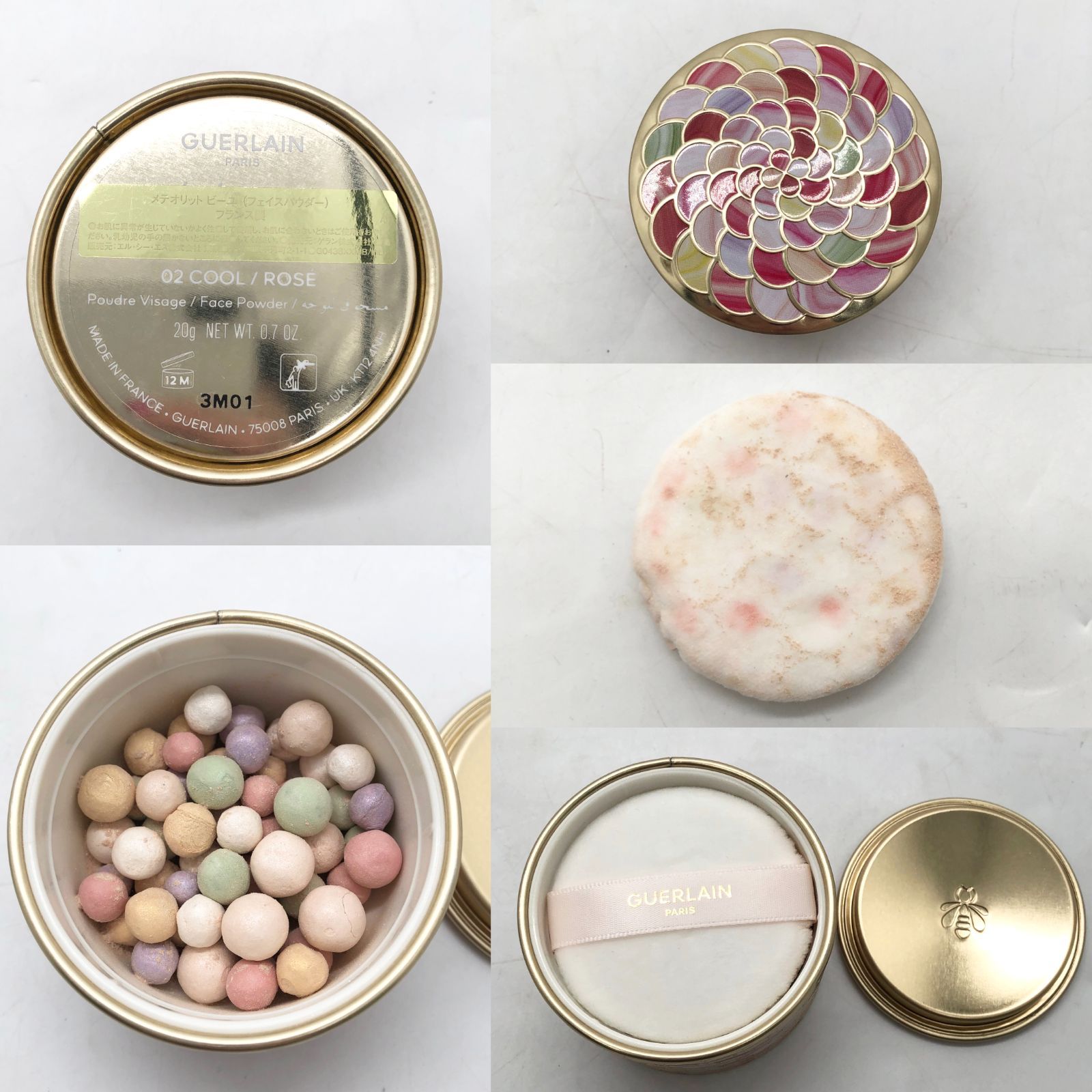 GUERLAIN 02 COOL/ROSE フェイスパウダー 20g GUERLAIN ゲラン