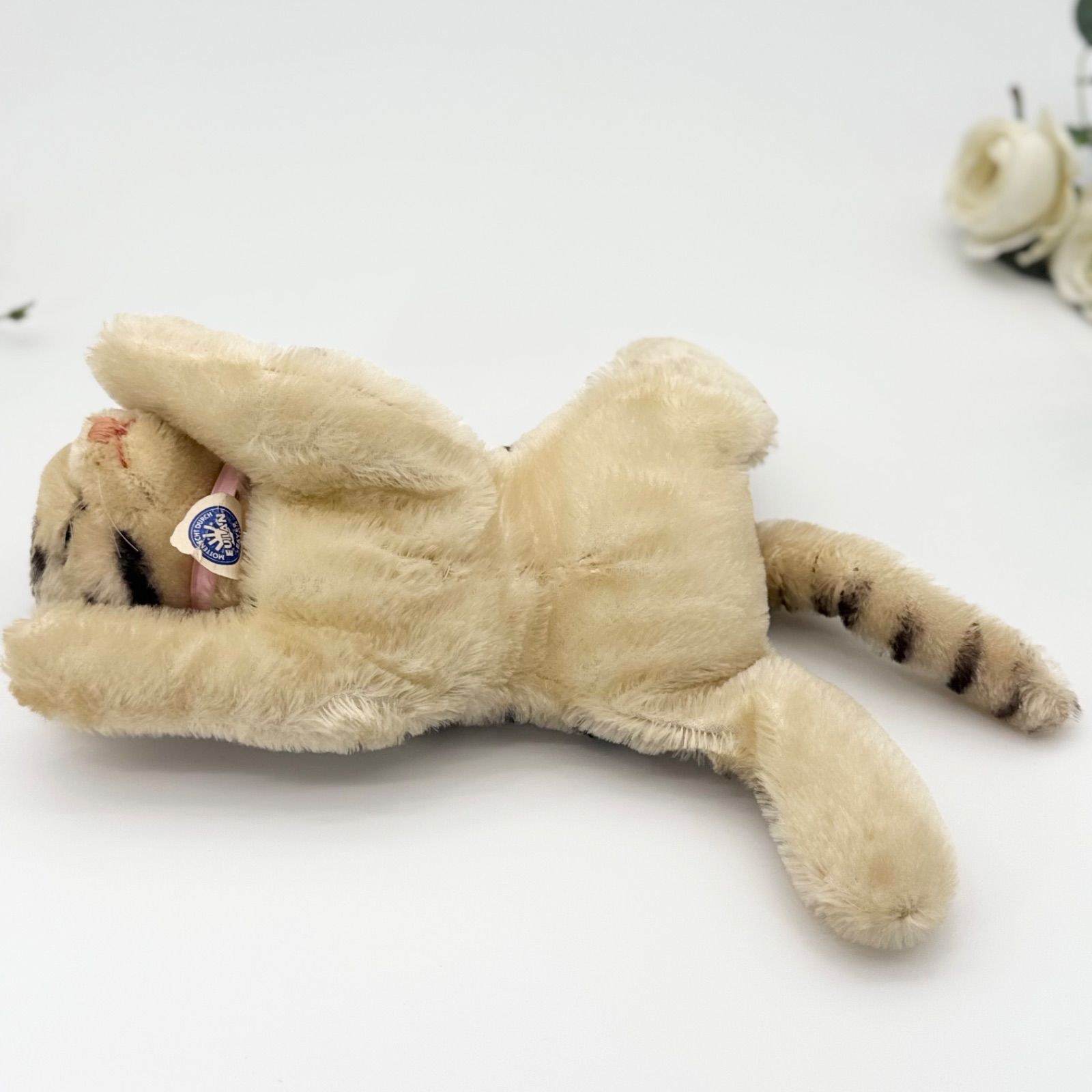 シュタイフ★Floppy Kitty Cat★フロッピーキティキャット/眠り猫 送料無料☆シュタイフ☆Floppy Kitty Cat 28cm オールID's完品