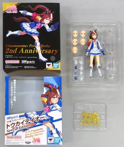 未開封 スリーブ付き S.H.F トウカイテイオー スペシャルエディション Amazon | TAMASHII NATIONS S.H.フィギュアーツ ウマ娘