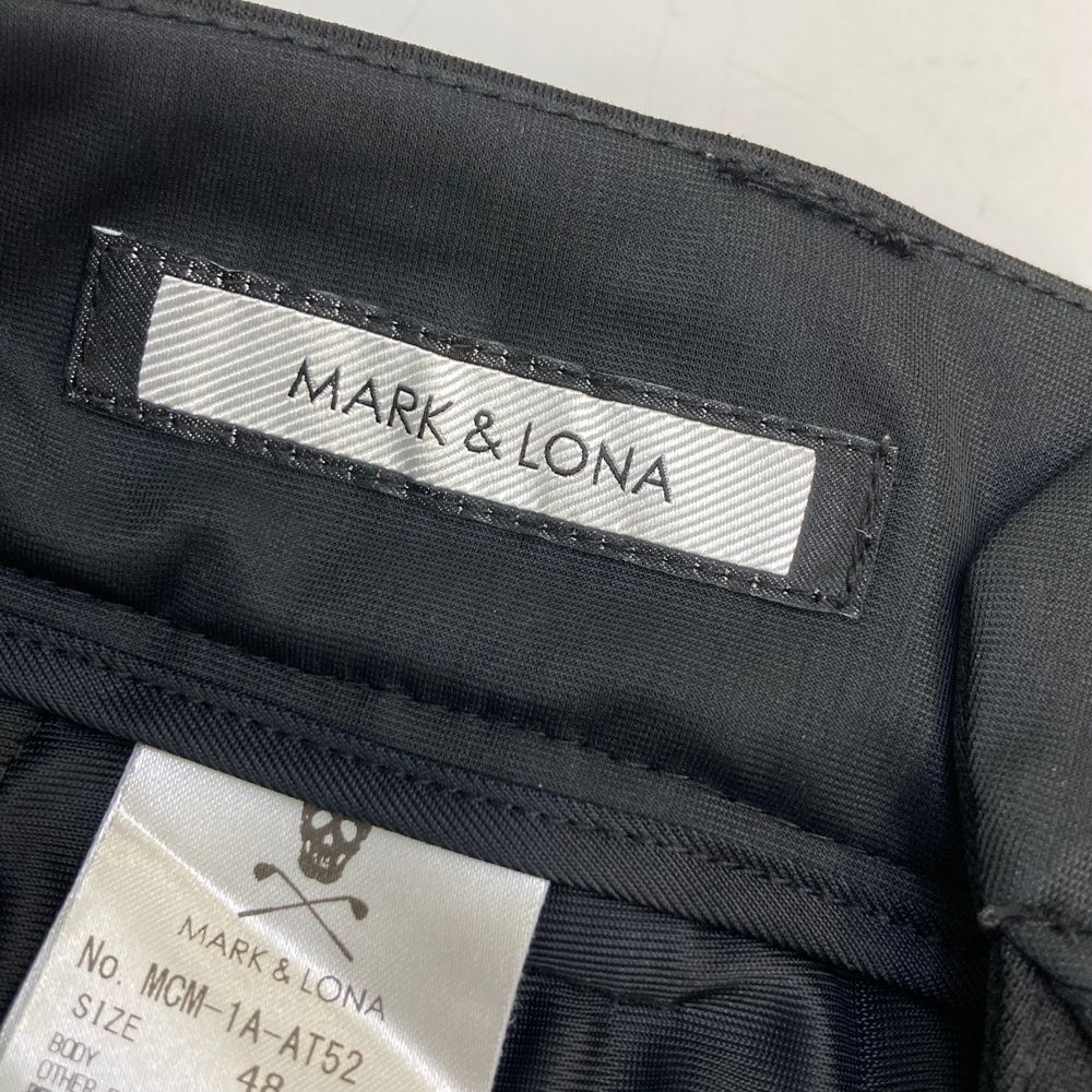 サイズ：48 MARK&LONA マークアンドロナ ロングパンツ ブラック