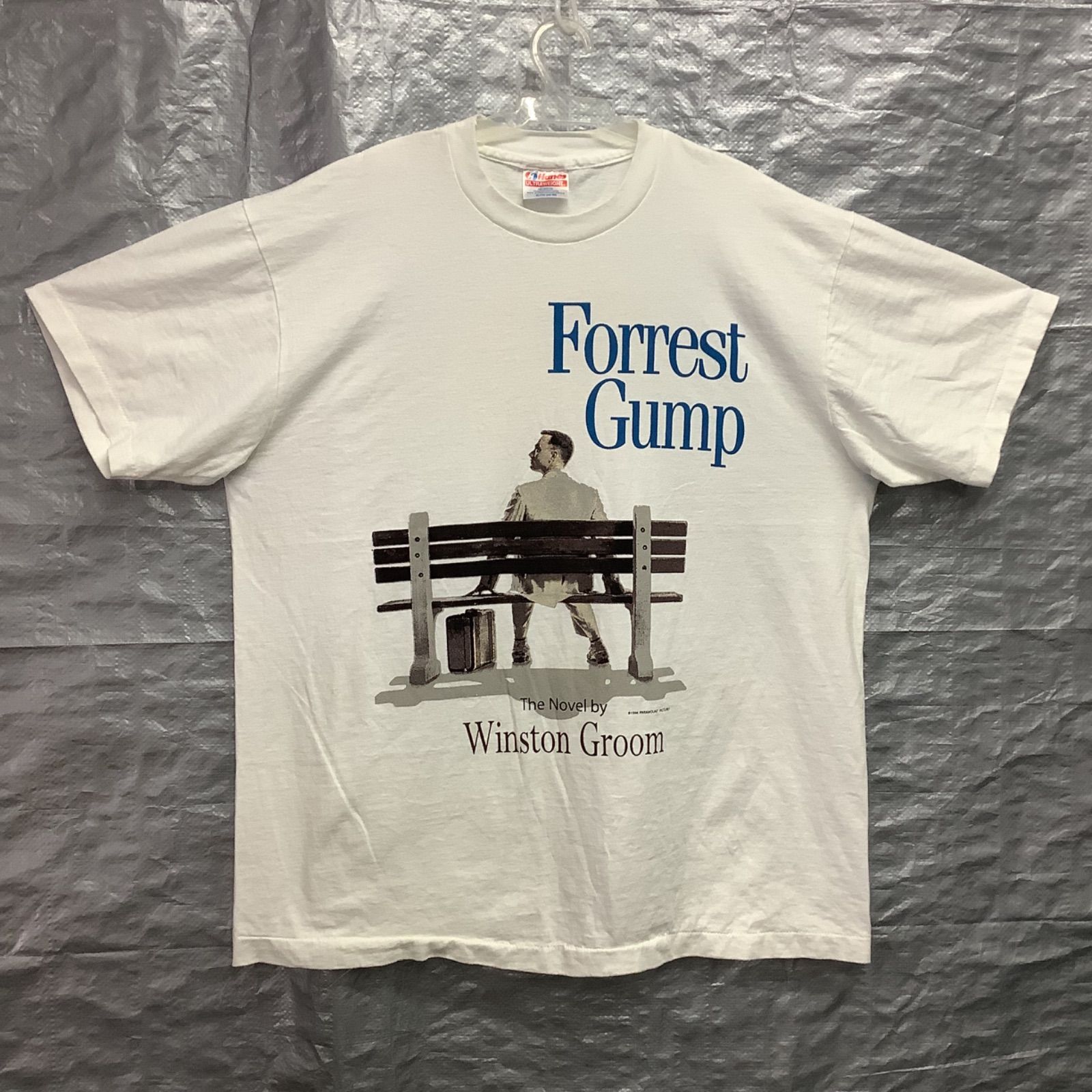 90s フォレスト・ガンプ　ロンT 90s フォレストガンプ オフィシャルTシャツ XL ムービー アート