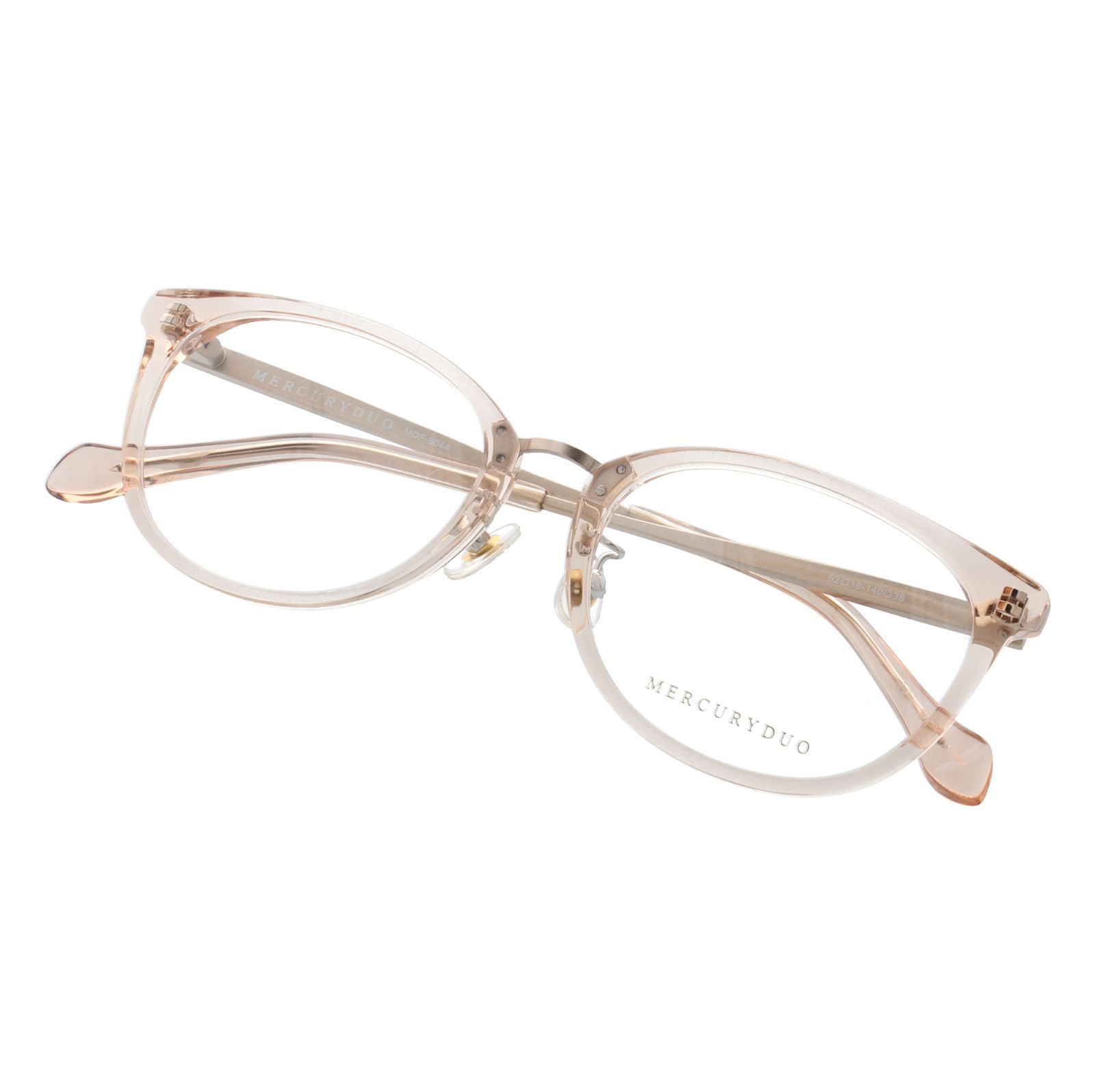 メガネ 眼鏡 度なし おしゃれ MERCURYDUO マーキュリーデュオ MDF8044