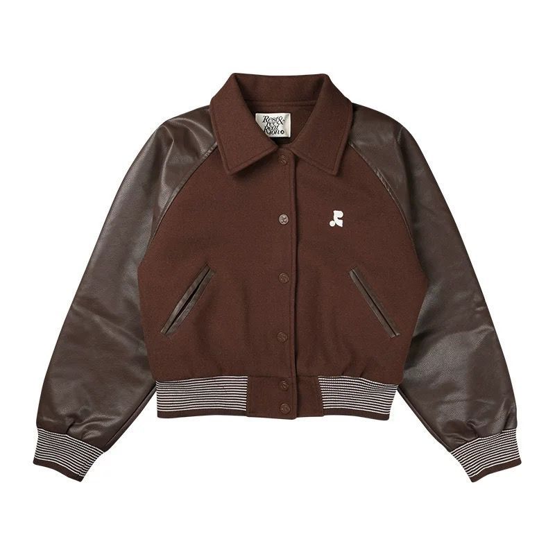 REST&RECREATION レザージャケット　ブラウン REST&RECREATION レザージャケットブラウン