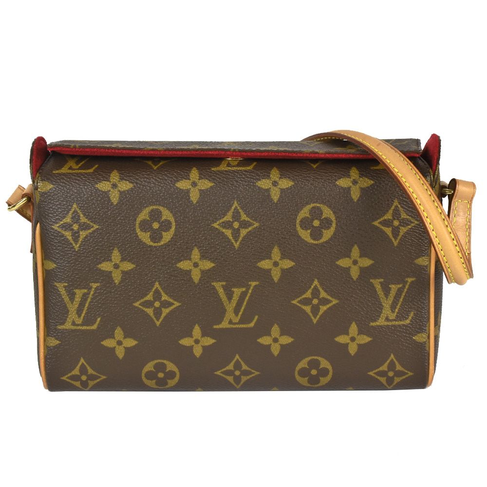 ルイヴィトン LOUIS VUITTON レシタル ショルダーバッグ モノグラム キャンバス M51900 ワンショルダー【中古】