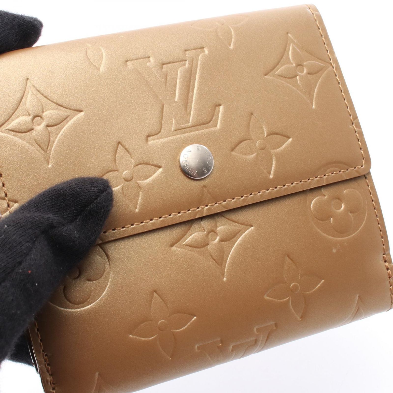 ルイ・ヴィトン LOUIS VUITTON 三つ折り財布 ポルトモネ ビエ