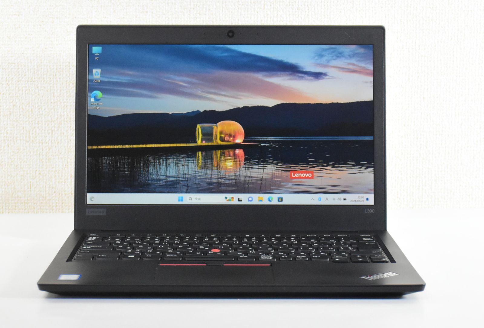 Lenovo ThinkPad L390/Core i5-8265U/メモリ 8G/NVMe SSD 256G/13.3 ...