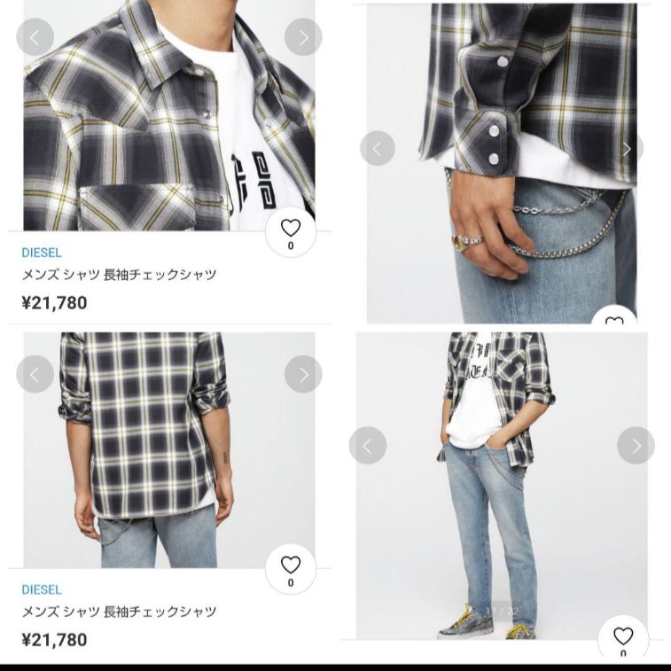 DIESEL 新品・未使用。タグ付き。 - メルカリ