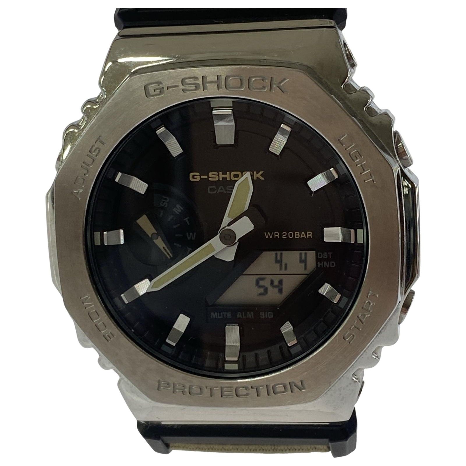 CASIO カシオ GM-2100C G-SHOCK腕時計|ブラック×カーキ