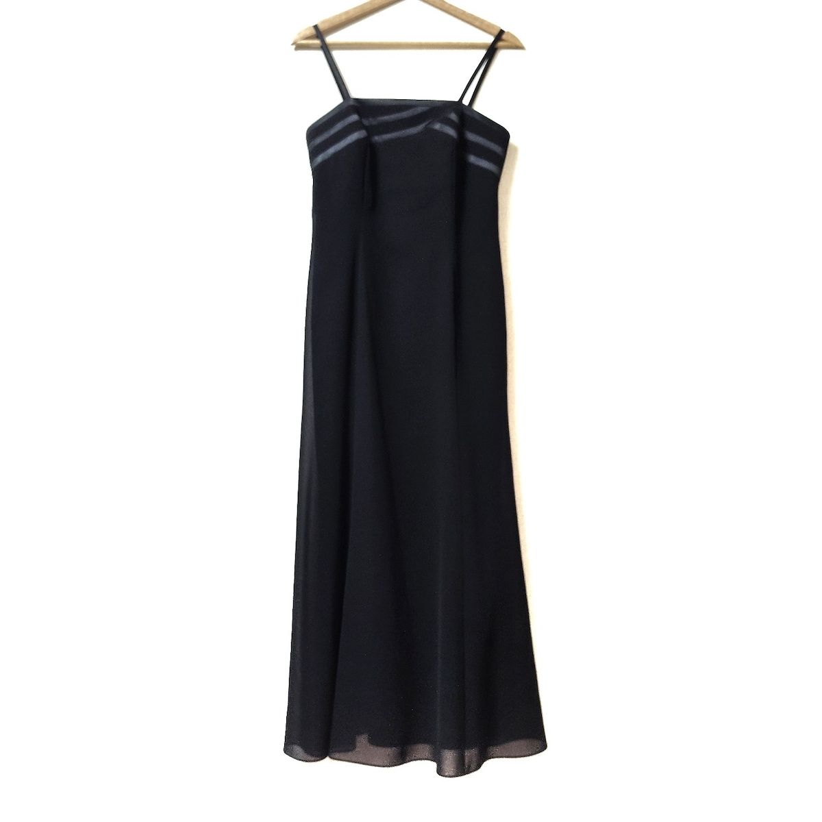 CARVEN カルヴェン ドレス サイズ10 L レディース - 黒 キャミドレス|マキシ丈