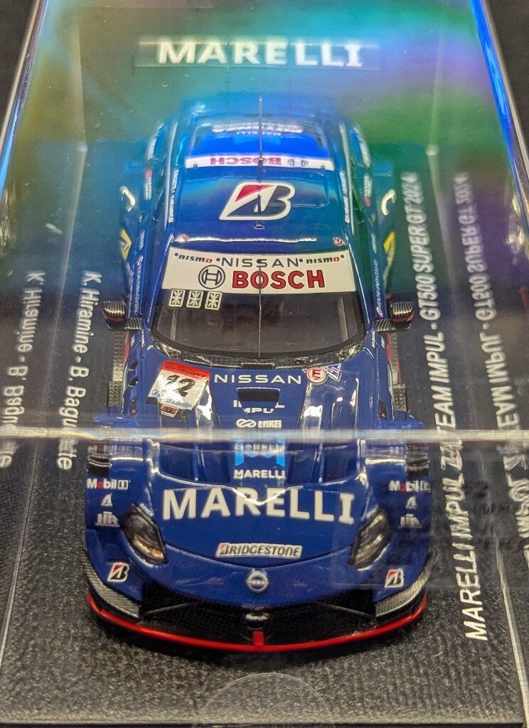 ミニカー 1/43 MARELLI IMPUL Z Super GT 2024 No.12 MARELLI IMPUL Z No.12 TEAM IMPUL GT500 SUPER GT 2024 K