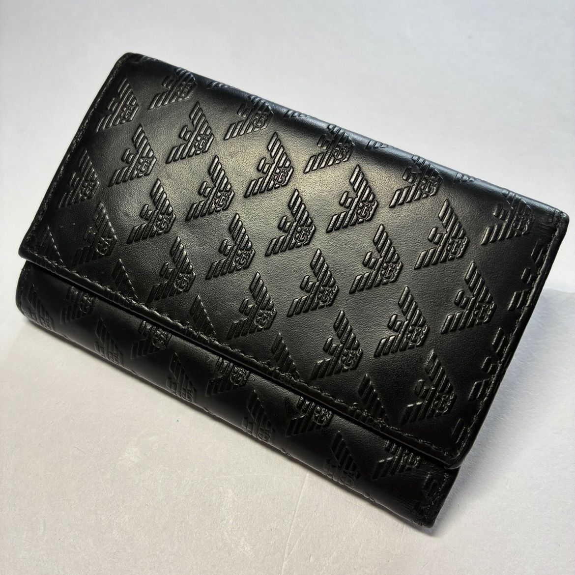 【新品】エンポリオ アルマーニ ブラック 6連　キーケース アルマーニ エンポリオアルマーニ EMPORIO ARMANI キーケース