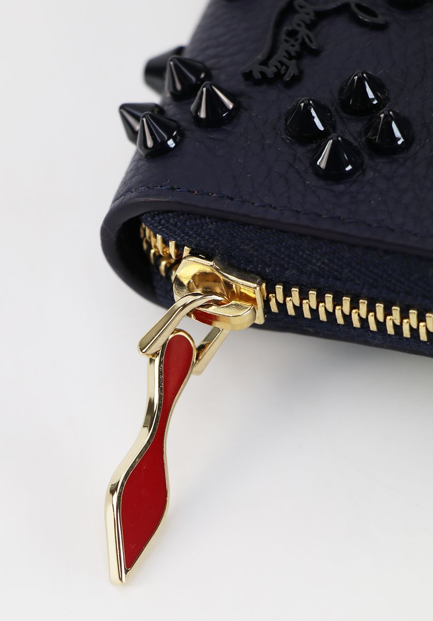 クリスチャン・ルブタン 長財布 スタッズ 3175224 ラウンドファスナー