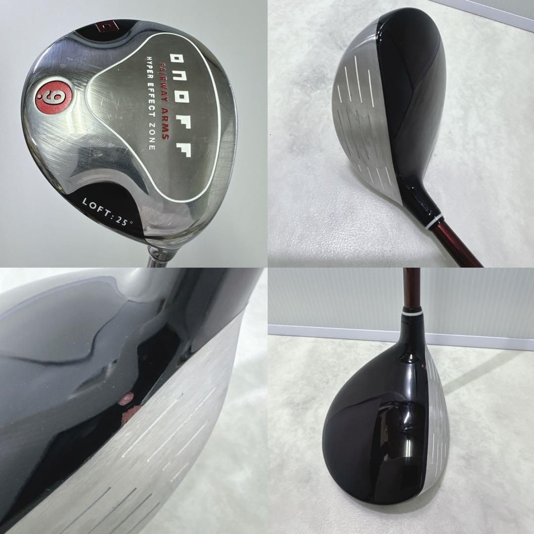新品グリップ ONOFF レディース FAIRWAY ARMS 9W 25度 Flex A - メルカリ