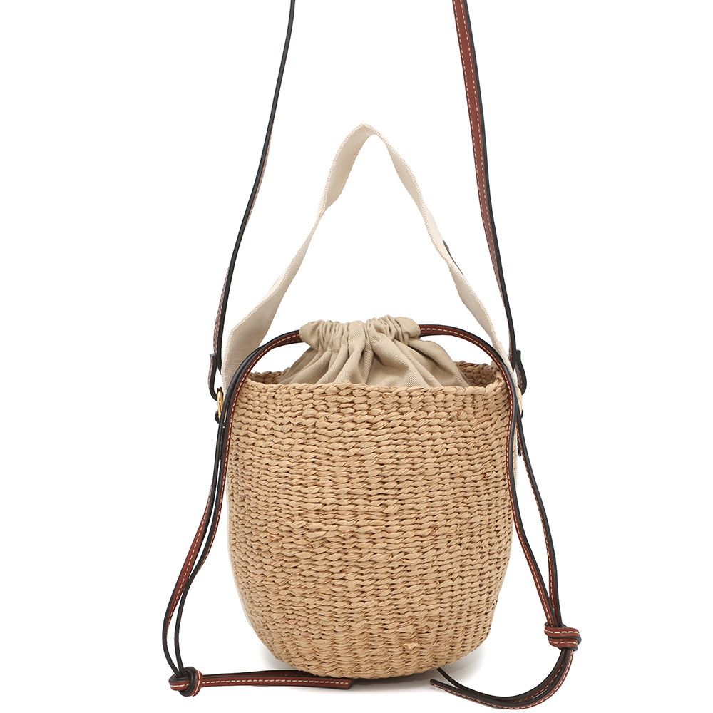 クロエ ショルダーバッグ CHC22SS381G55101 Chloe - 極美品☆Chloe クロエ CHC22SS381G55101 WODDY スモール