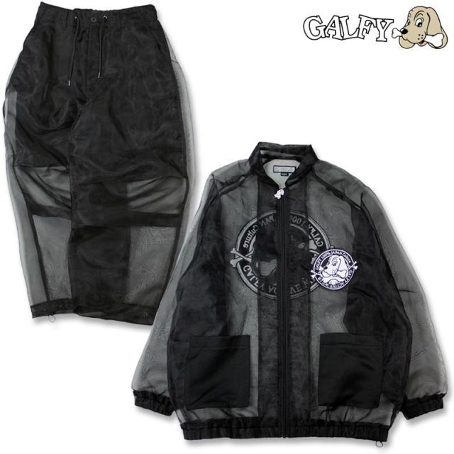 中古 キズ きょうのすけ × GALFY ブルゾン パンツ セットアップ GALFY