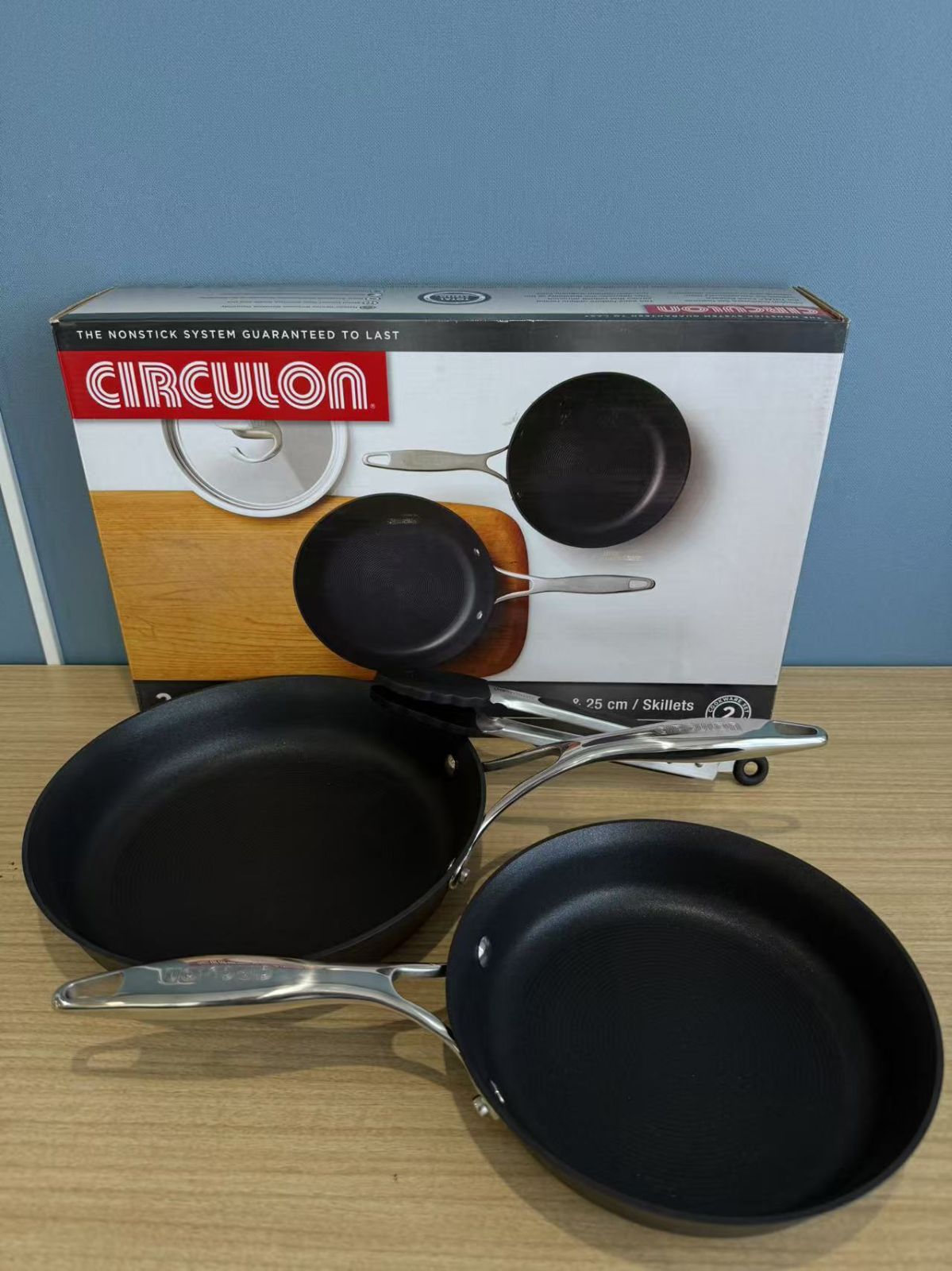 サーキュロン フライパン 21cm＆25cmトングセット マイヤー