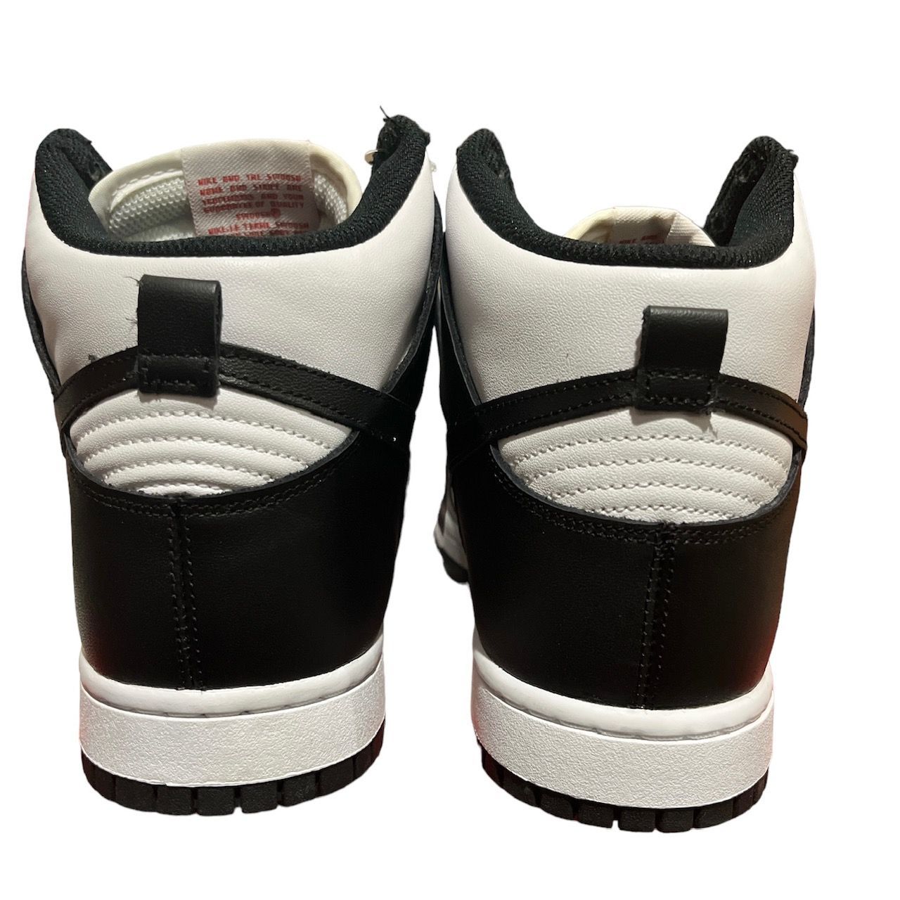 国内正規 W NIKE DUNK HI RETRO WHITE/BLACK ナイキ ダンク ハイ 