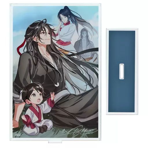魔道祖師 PASH! Illustration File アクリルパネル時計 魔道祖師 PASH! Illustration File アクリルパネル時計 中古