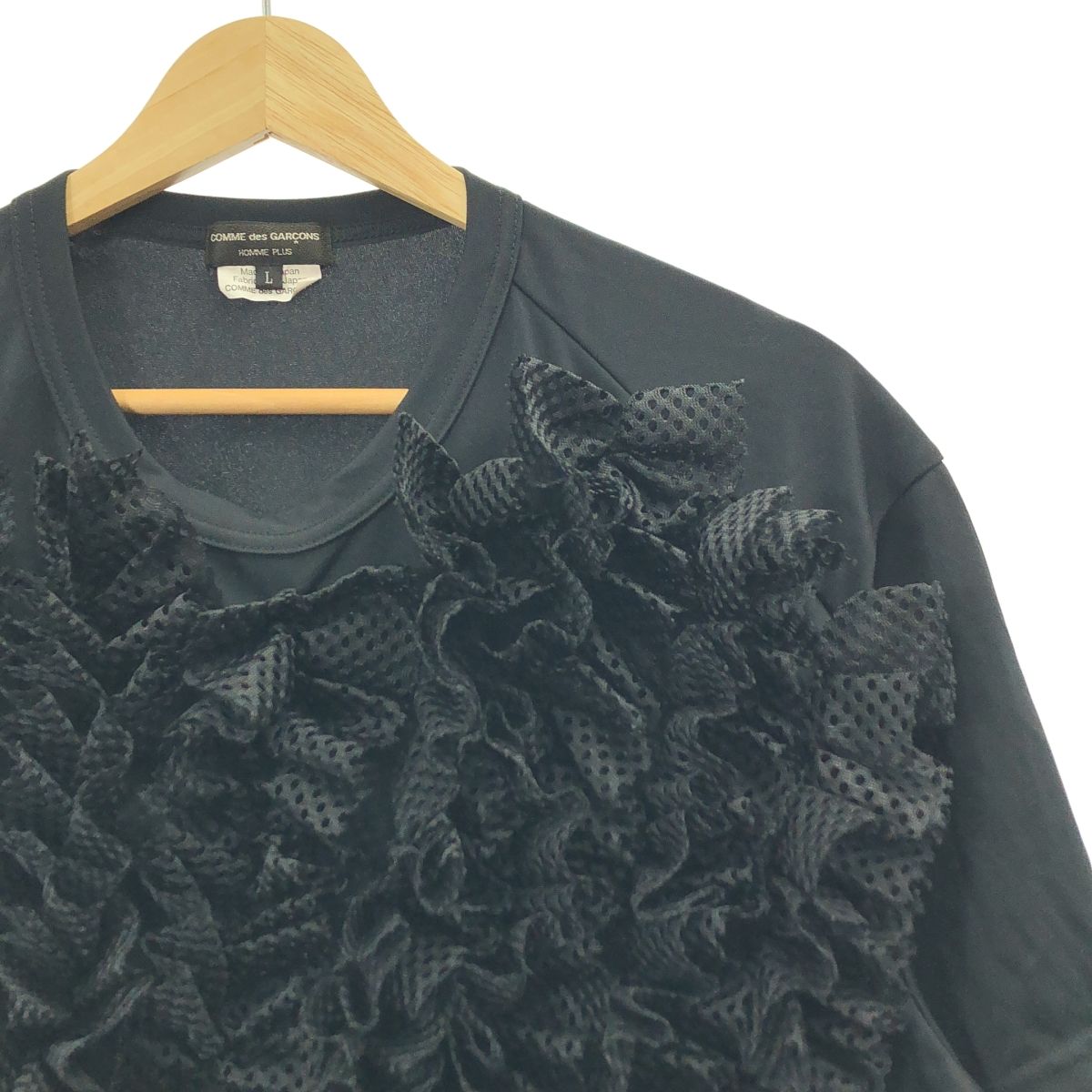コムデギャルソンコムデギャルソン 今期未使用 ポリエステルカットソー COMME des GARCONS COMME des GARCONS - 【美品】 COMME des