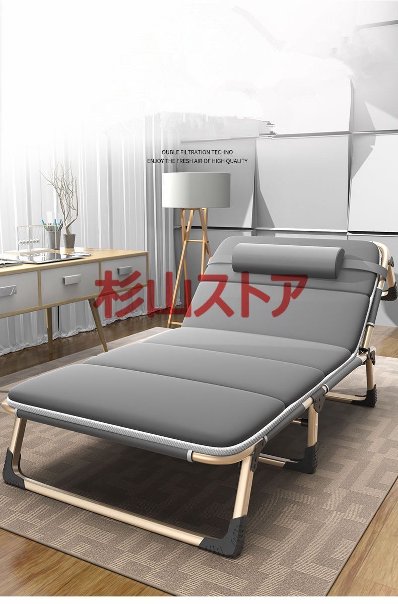 簡易ベッド 折り畳みベッド ソファーベッド シングル コンパクト グレー 簡易ベッド 折り畳みベッド ソファーベッド シングル コンパクト