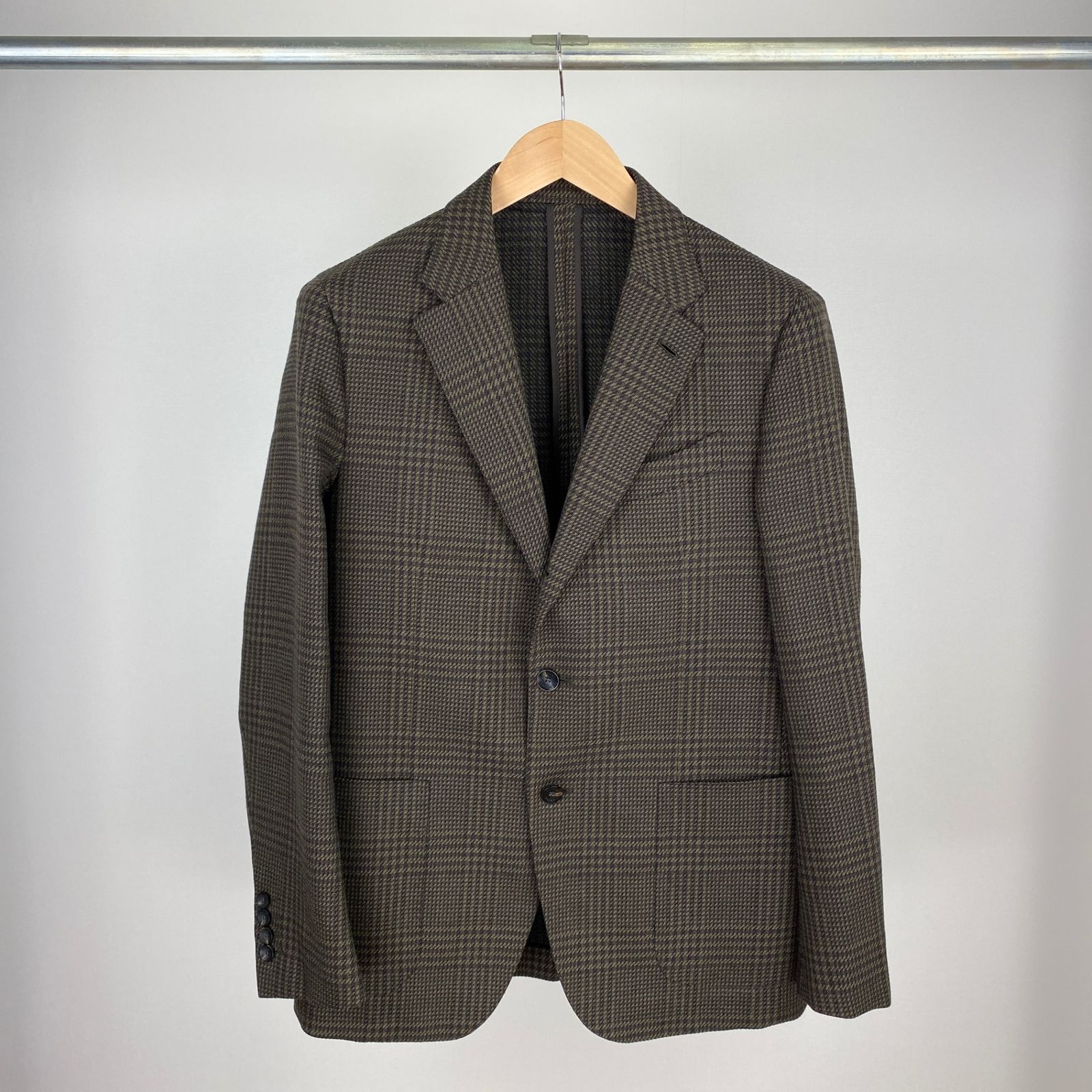 CARUSO テーラードジャケット メンズ XL カーキ系【】