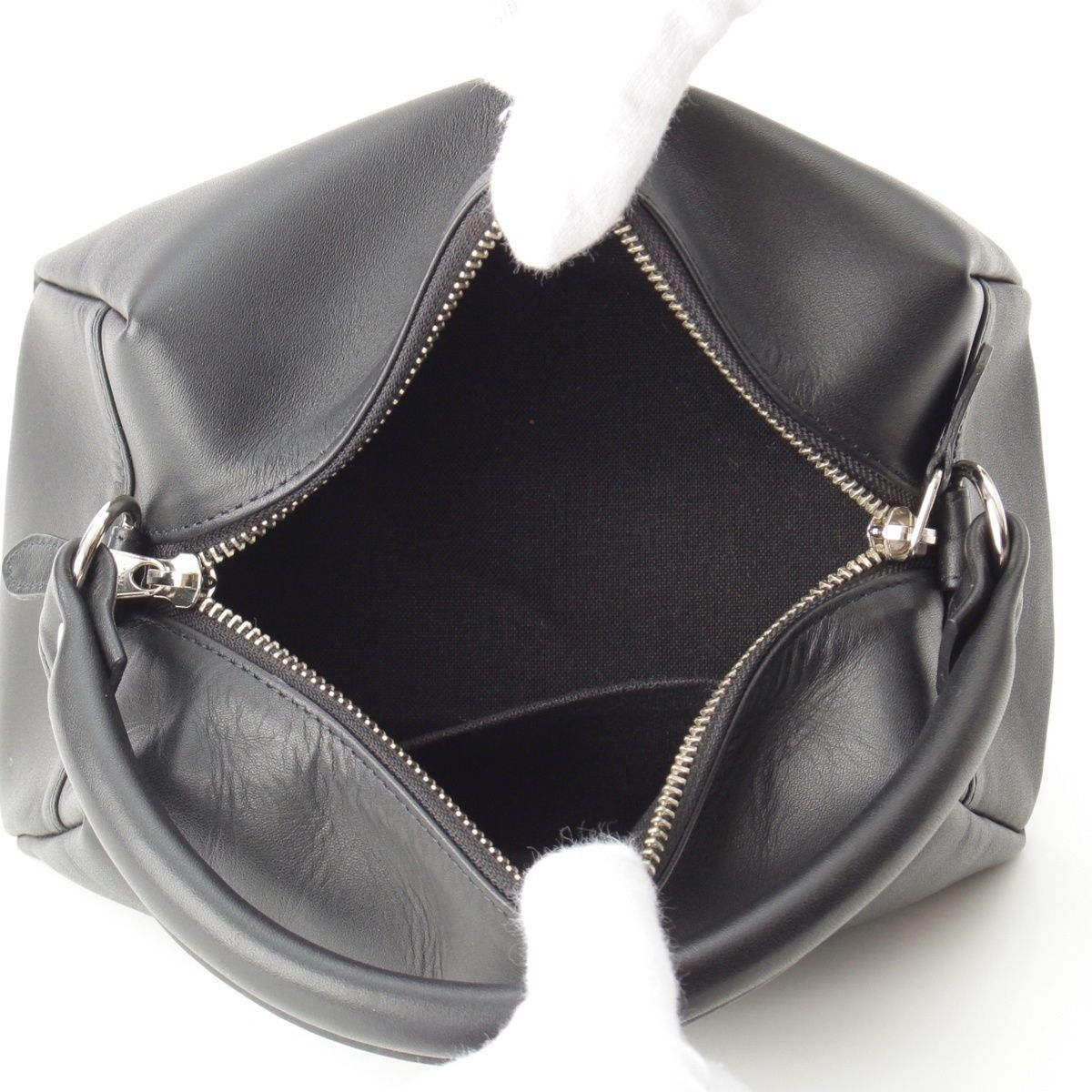 コムデギャルソン 吉田カバン レザー 青山バッグ ワンハンドル