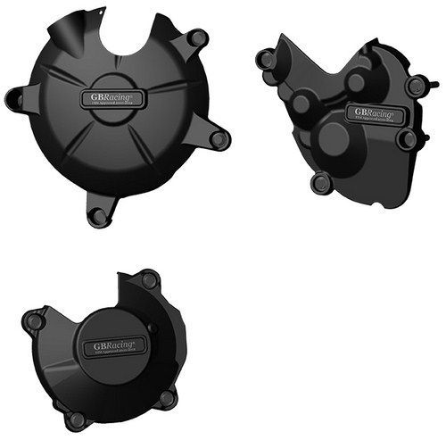 GBRacing / ジービーレーシング  エンジンカバーセット | EC-ZX6-2007-SET-GBR