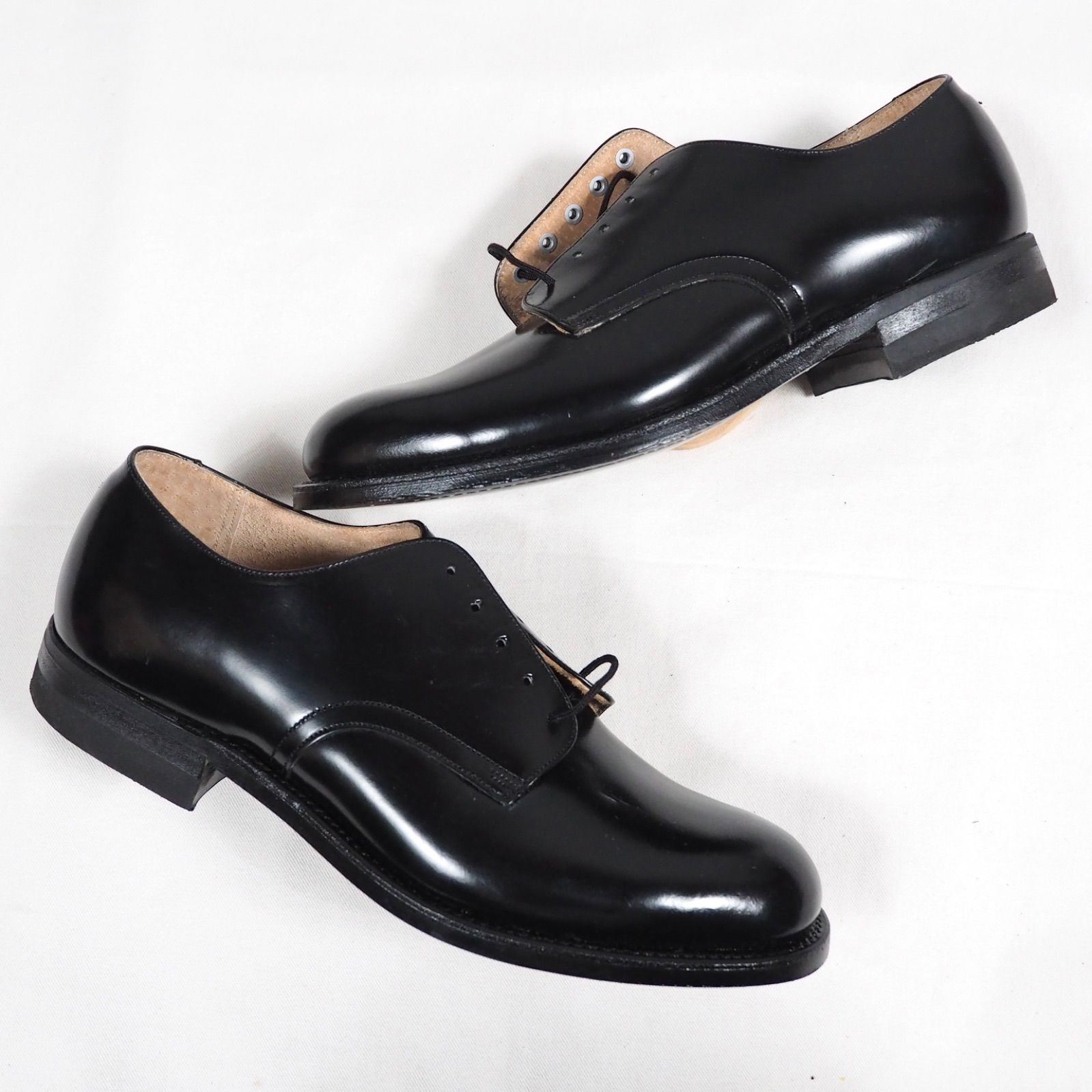 NOS】7W (25cm) 89's U.S.Navy leather service shoes