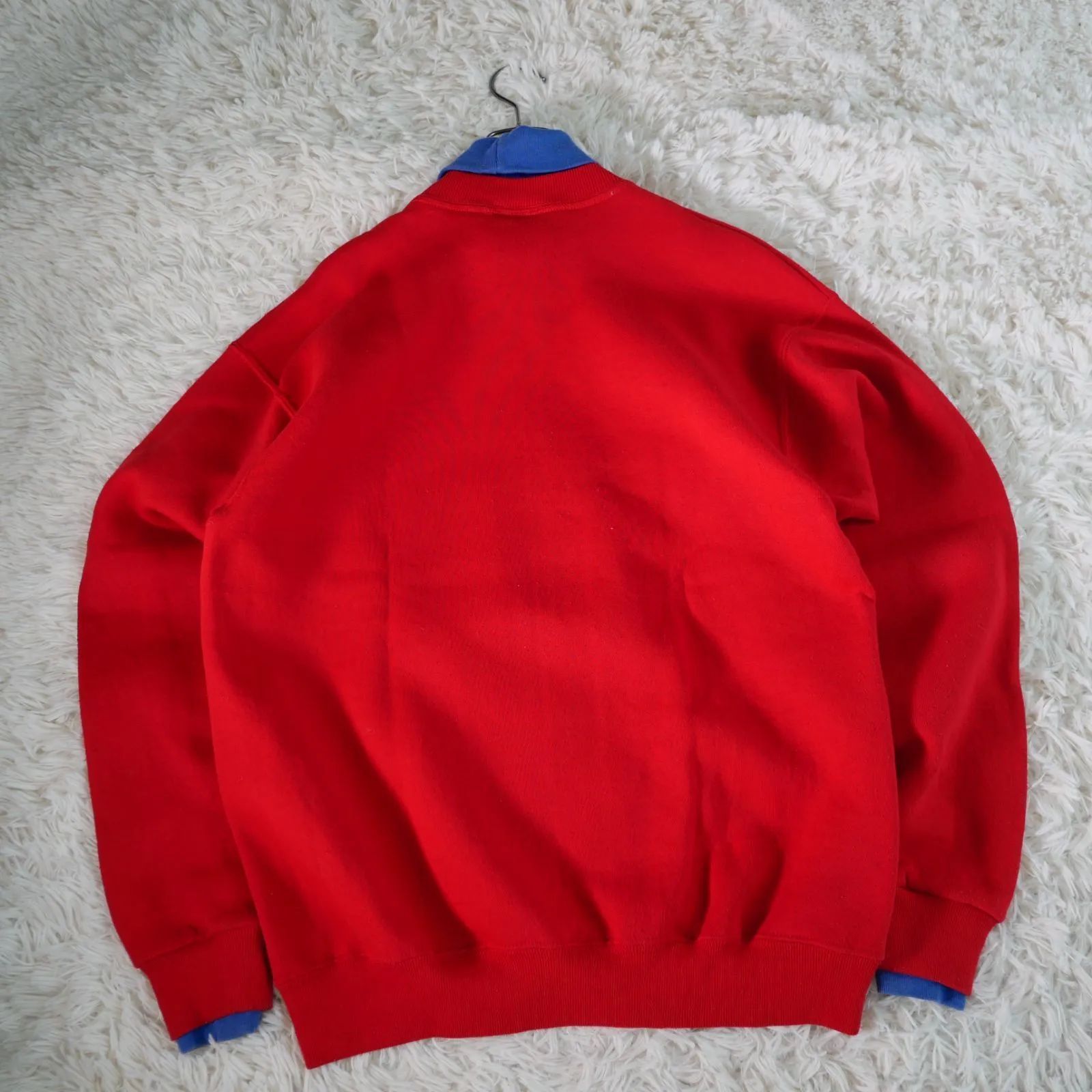 USA製】LEAGUE LEADER フィラデルフィア 76ers NBA 90s RED×BLUEカラー 
