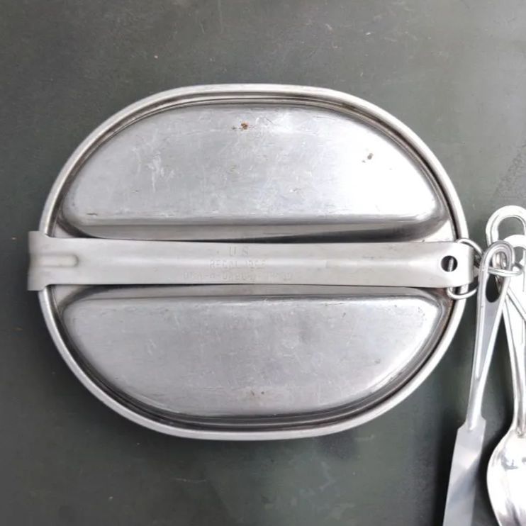 米軍実物 メスキットパン-カトラリー