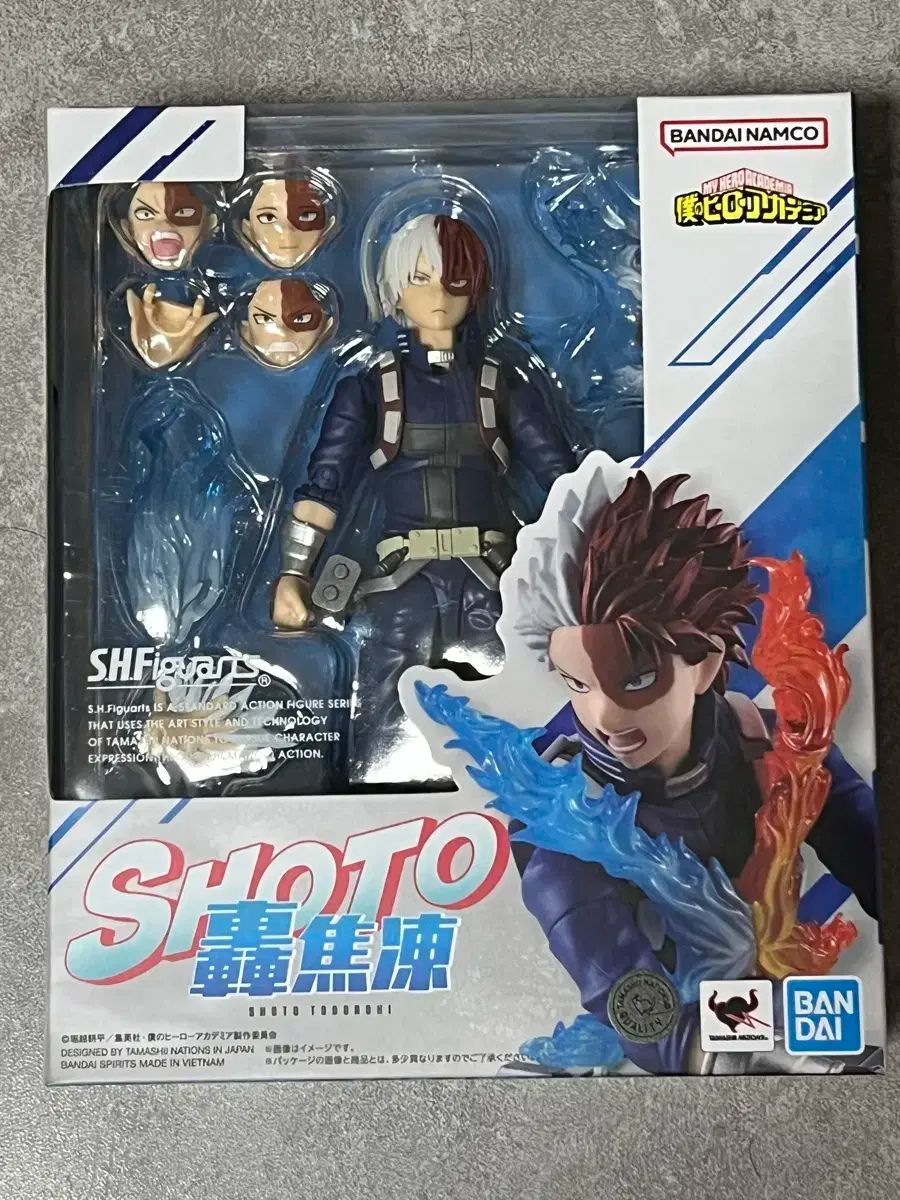 僕のヒーローアカデミア(ヒロアカ) 轟 焦凍 shf フィギュア S.H.