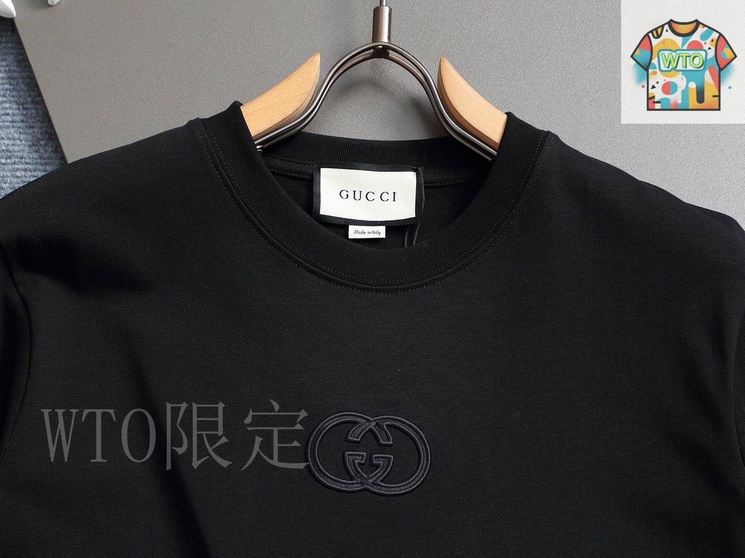 GUCCI キルティングスウェットシャツ 今日特価】Gucci 25SS ダブル G 刺繍 円領 T シャツ-1 - メルカリ