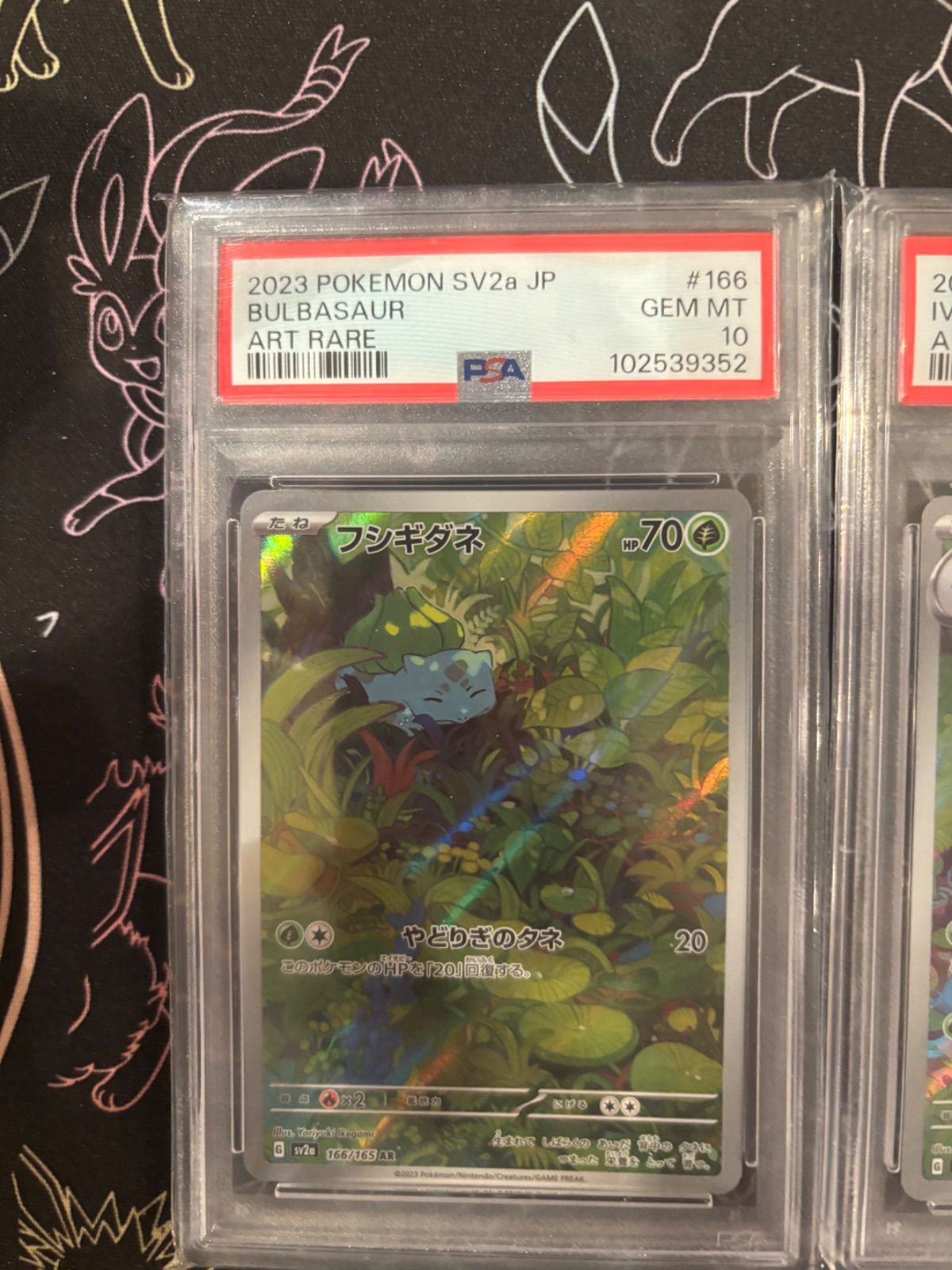 【PSA10】フシギダネ フシギソウ フシギバナex SAR 3連番 PSA10 3連番 フシギダネ フシギソウ AR フシギバナex SAR 166