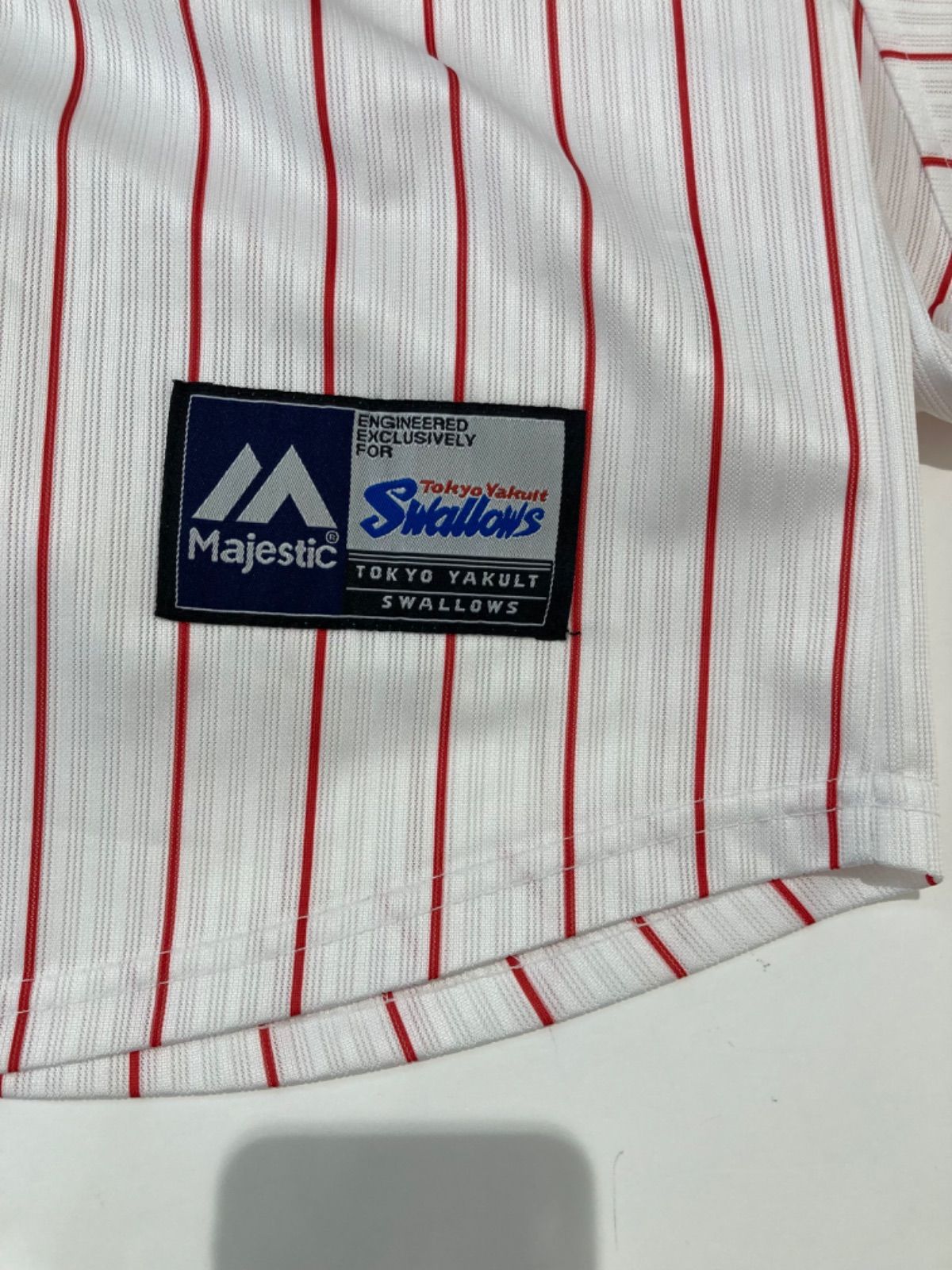 東京ヤクルトスワローズ　山田哲人　ホームレプリカユニフォーム　背番号1 東京ヤクルトスワローズ (トウキョウヤクルトスワローズ) 応援