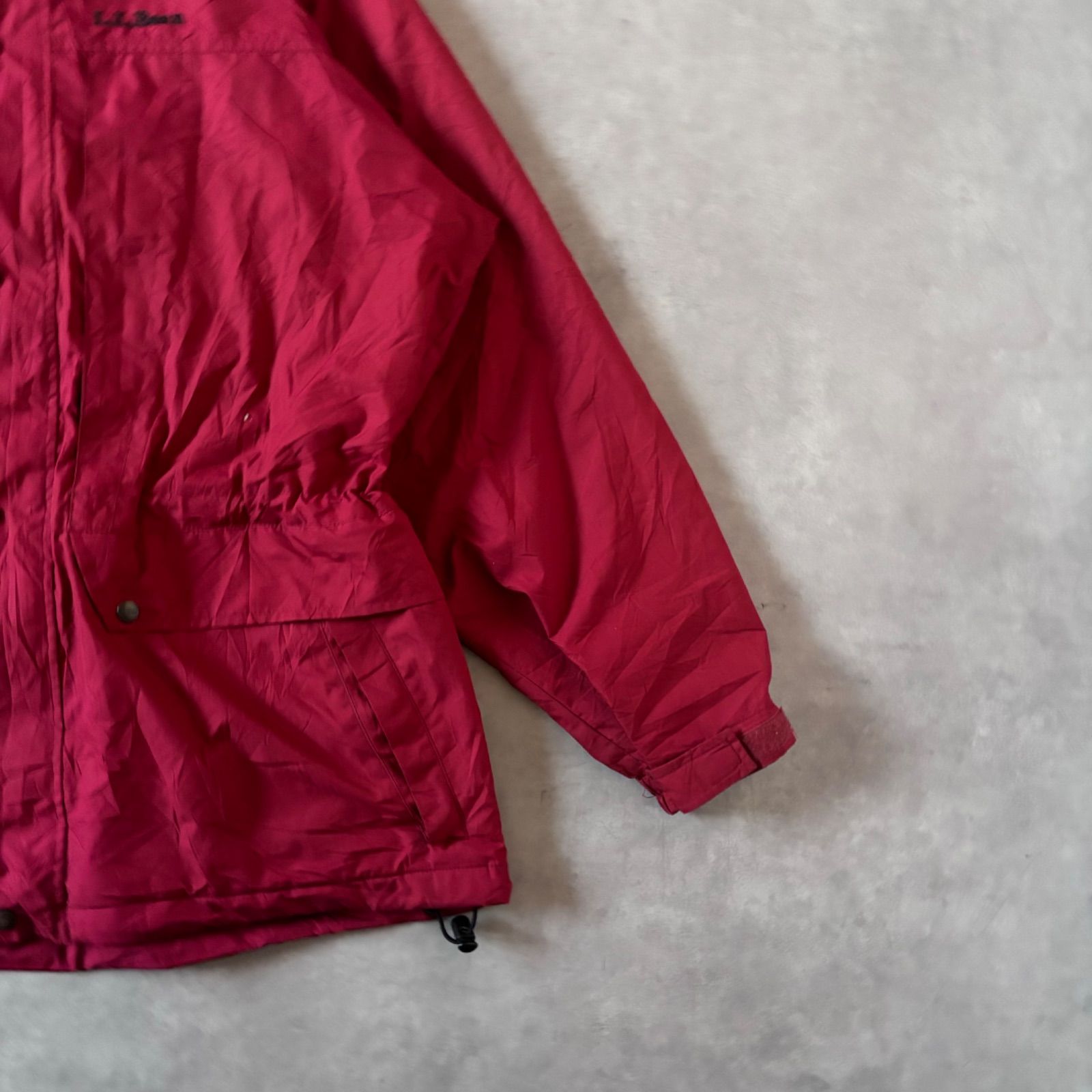 L.L.Bean（エルエルビーン）ナイロンパーカーアノラック ビンテージ 赤