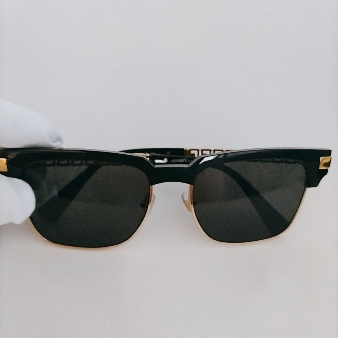 新品未使用】VERSACE グレカ サングラス ヴェルサーチェ ゴールド