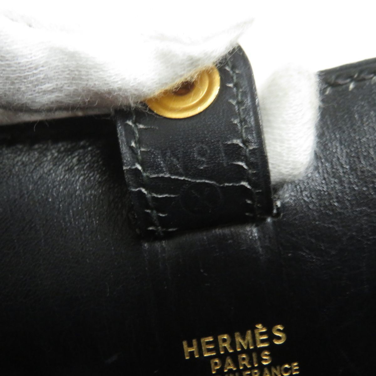 良品☆エルメス HERMES ヴィンテージ ソルボンヌ ボックスカーフ