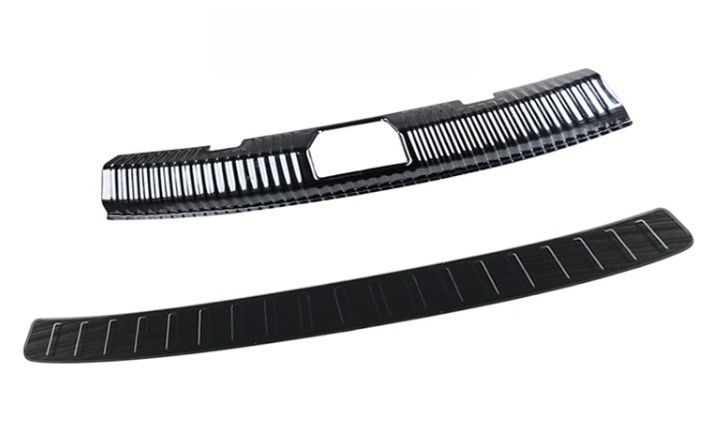 2012-2019年 フォルクスワーゲン ザ ビートル 内側外側2個セット トランク ガード プロテクター ステンレス キズ防止