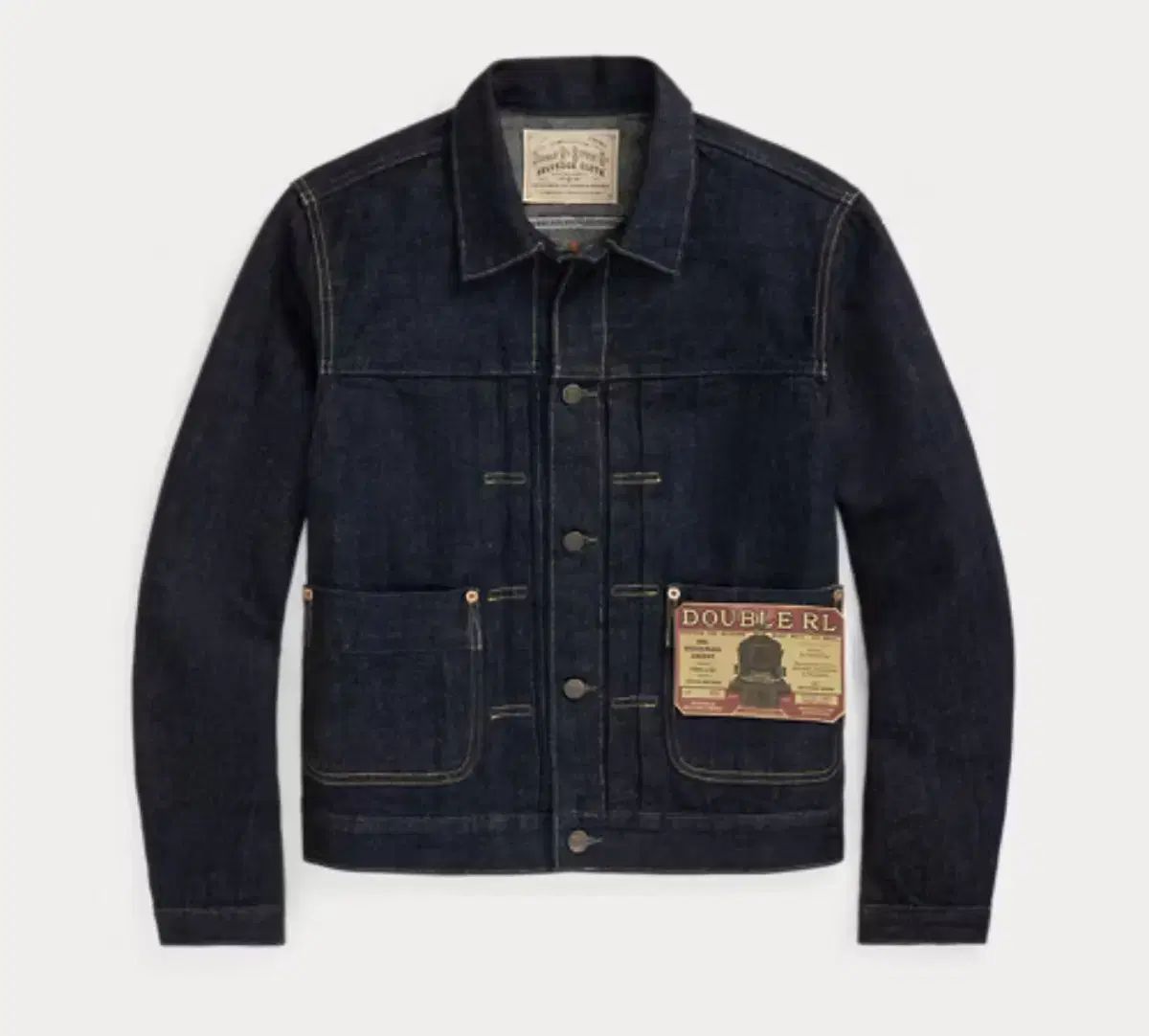 RRL リミテッド エディション エンブロイダー デニム ジャケット RRL リミテッド エディション エンブロイダー デニム ジャケット