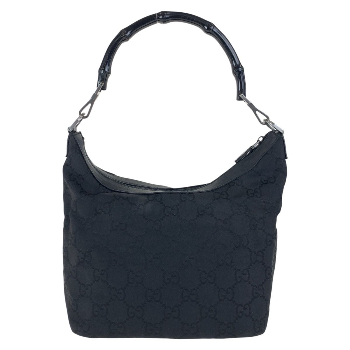 GUCCI グッチ　レディース　ハンドバック　バンブー　フォーマル　ブラック GUCCI（グッチ） バンブー ハンドバッグ レディース キャンバス レザー