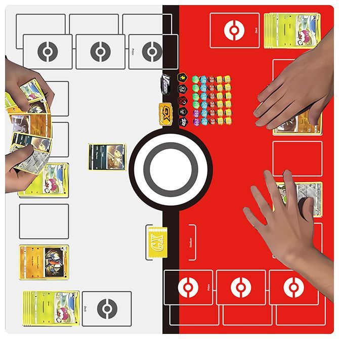 ポケモンカード プレイマット ラバー プレイマット 厚手 プレイマット