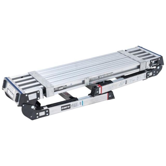 伸縮天板 伸縮脚付足場台