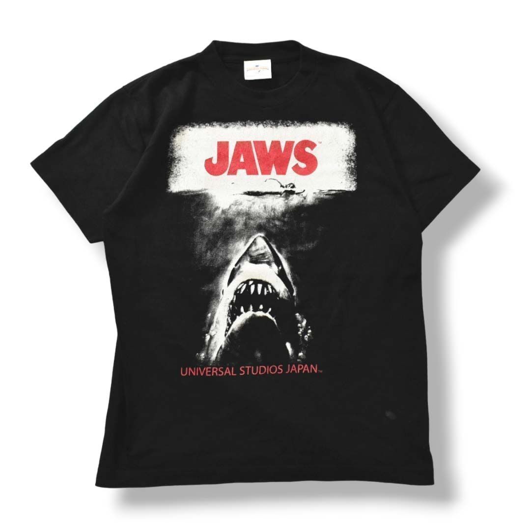 USJ ジョーズ JAWS プリント ムービー Tシャツ S ブラック ユニバーサルスタジオジャパン - メルカリ