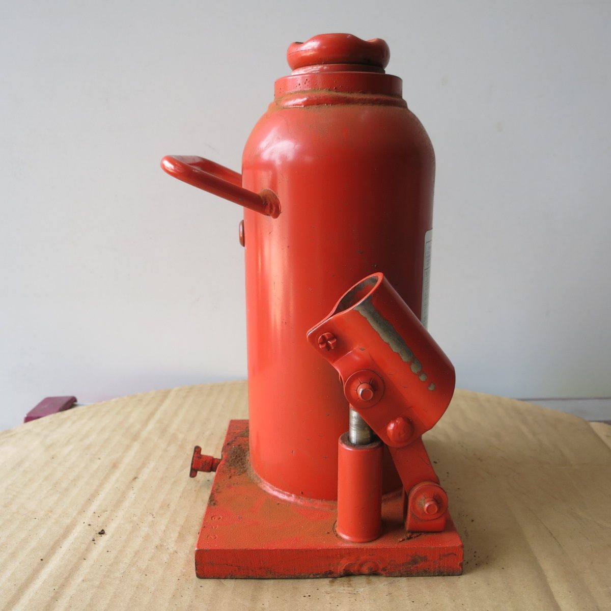 ◆マサダ 油圧 ジャッキ HP-15N 工具 15TON 15ton 15トン 15000kg 油圧式 オイル だるま ダルマ 車載 自動車 点検 整備 ◆